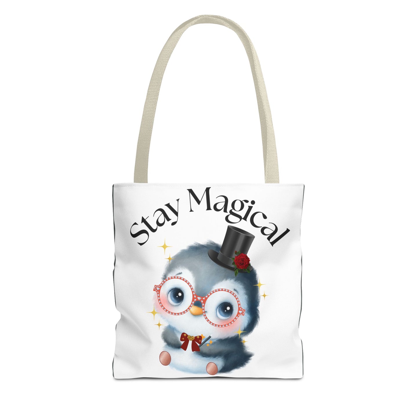 Penguin Tote Bag - Stay Magical Design