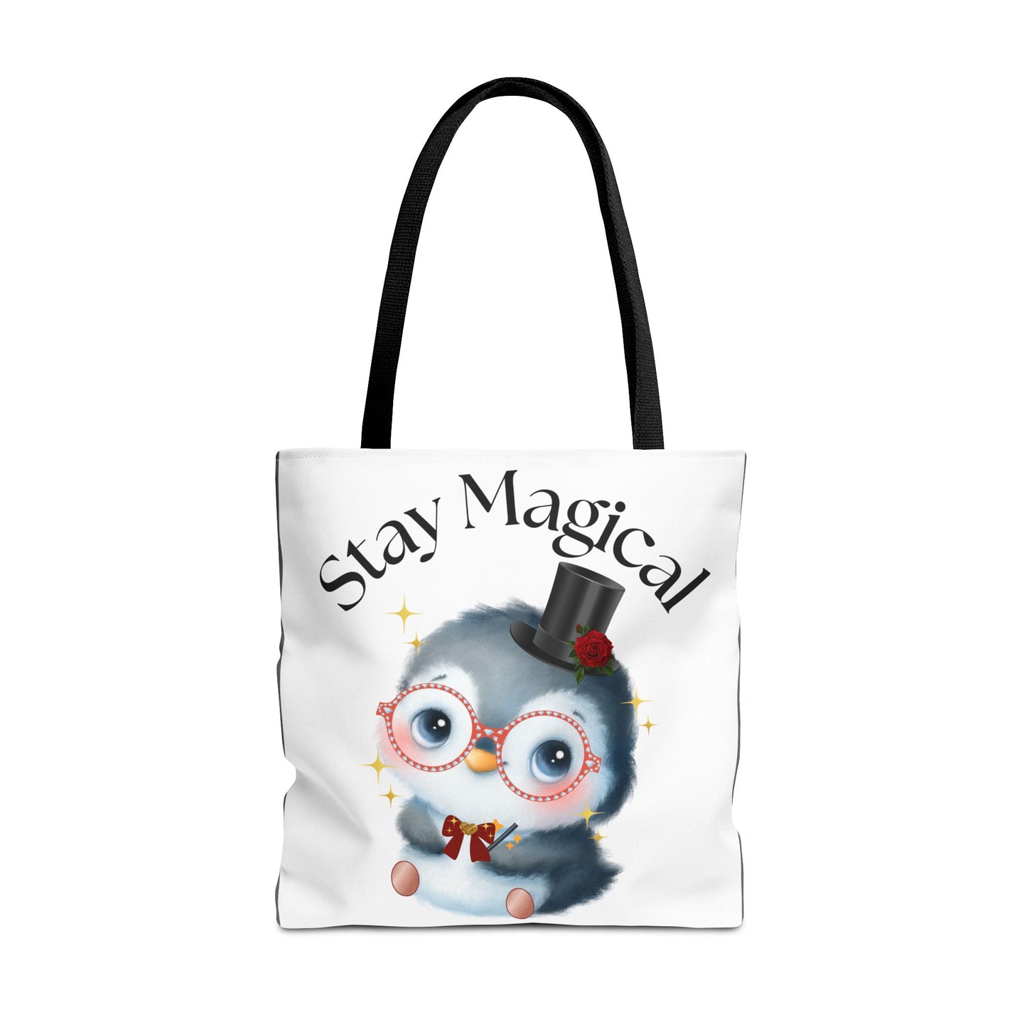Penguin Tote Bag - Stay Magical Design