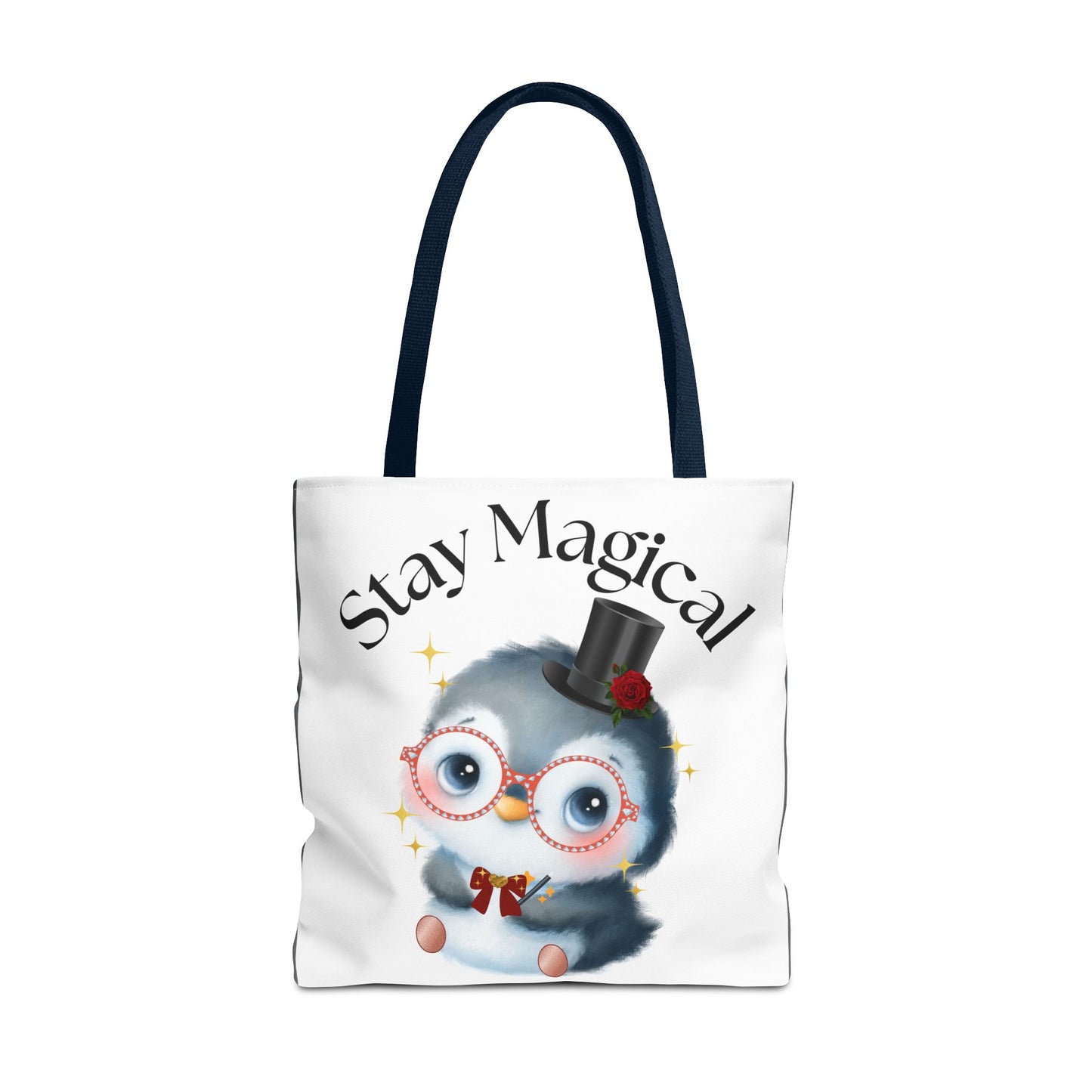 Penguin Tote Bag - Stay Magical Design