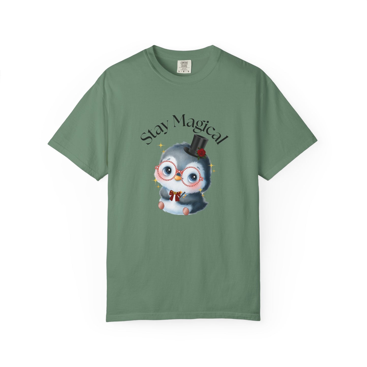 Graphic T-Shirt - Stay Magical Penguin Design