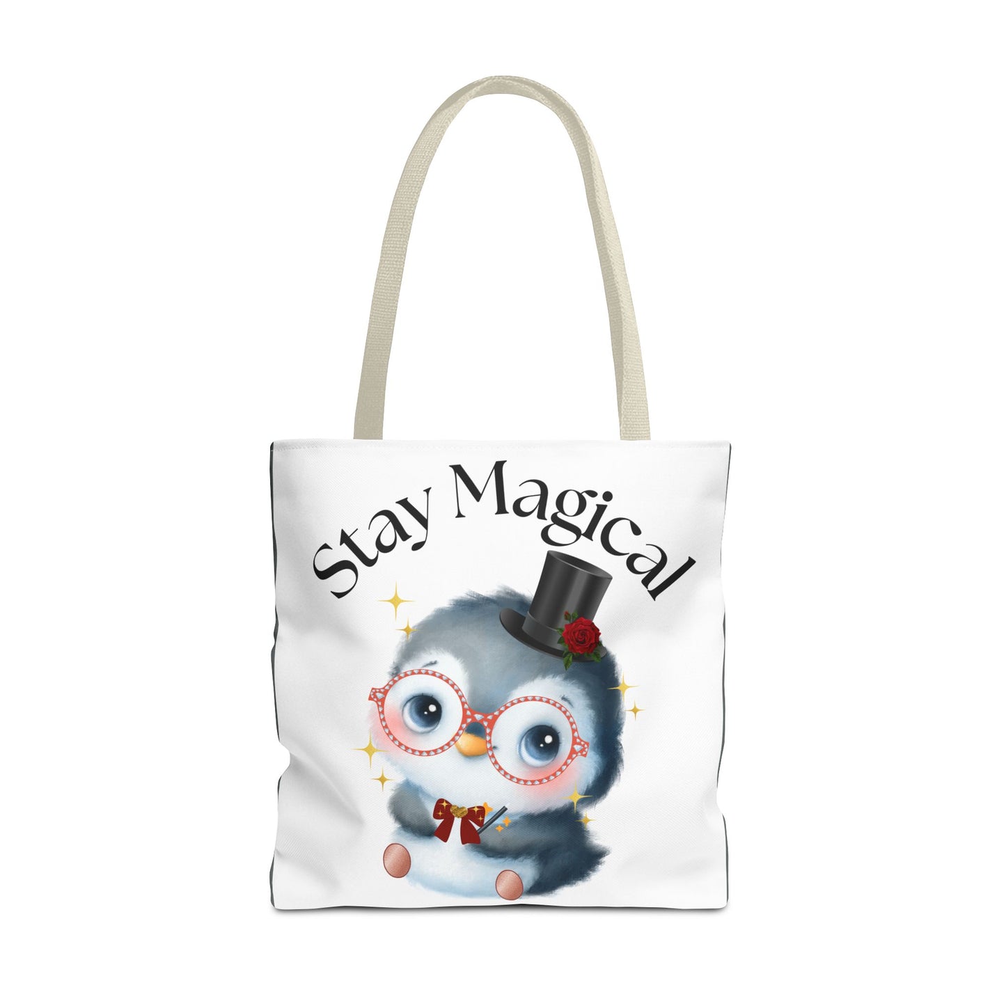 Penguin Tote Bag - Stay Magical Design