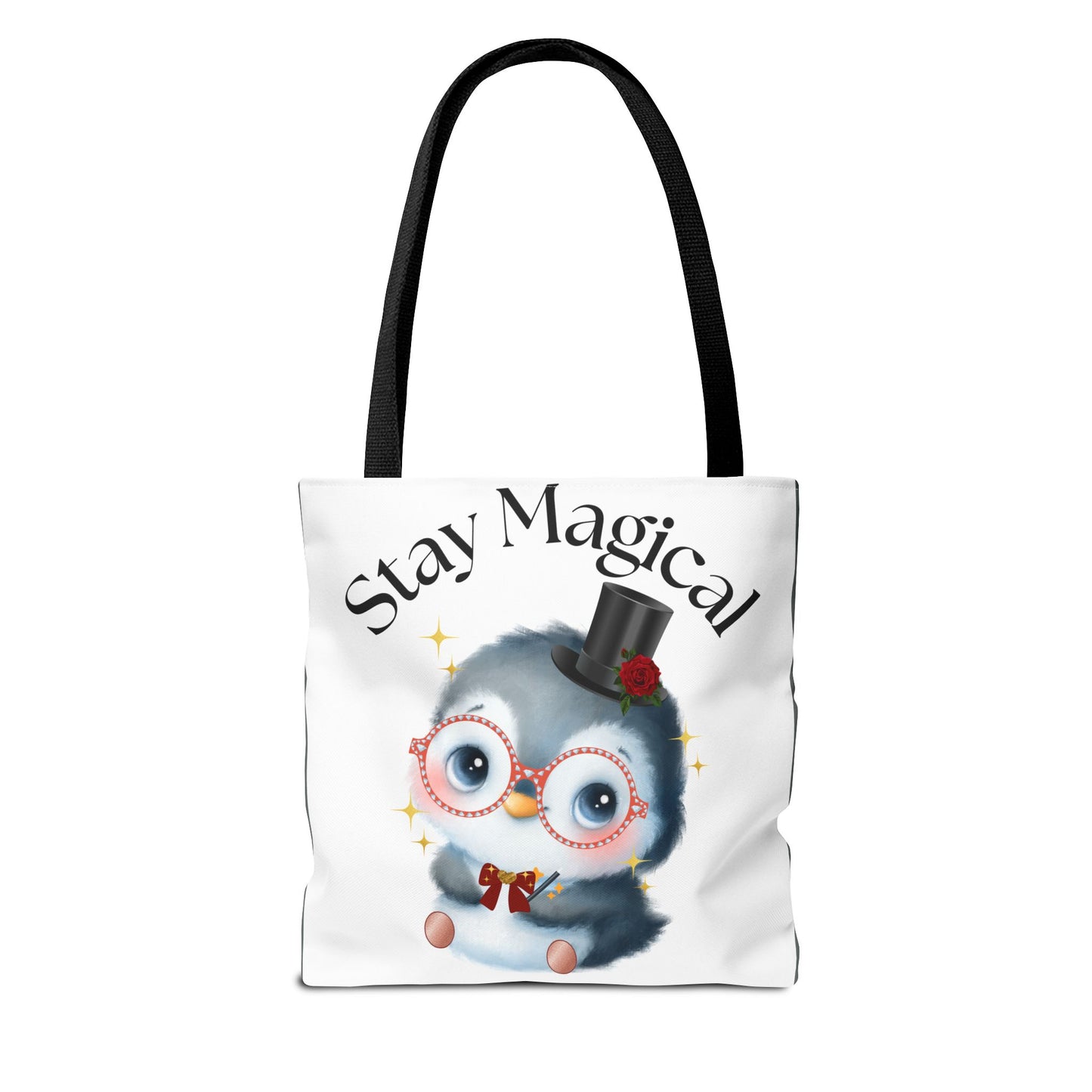 Penguin Tote Bag - Stay Magical Design