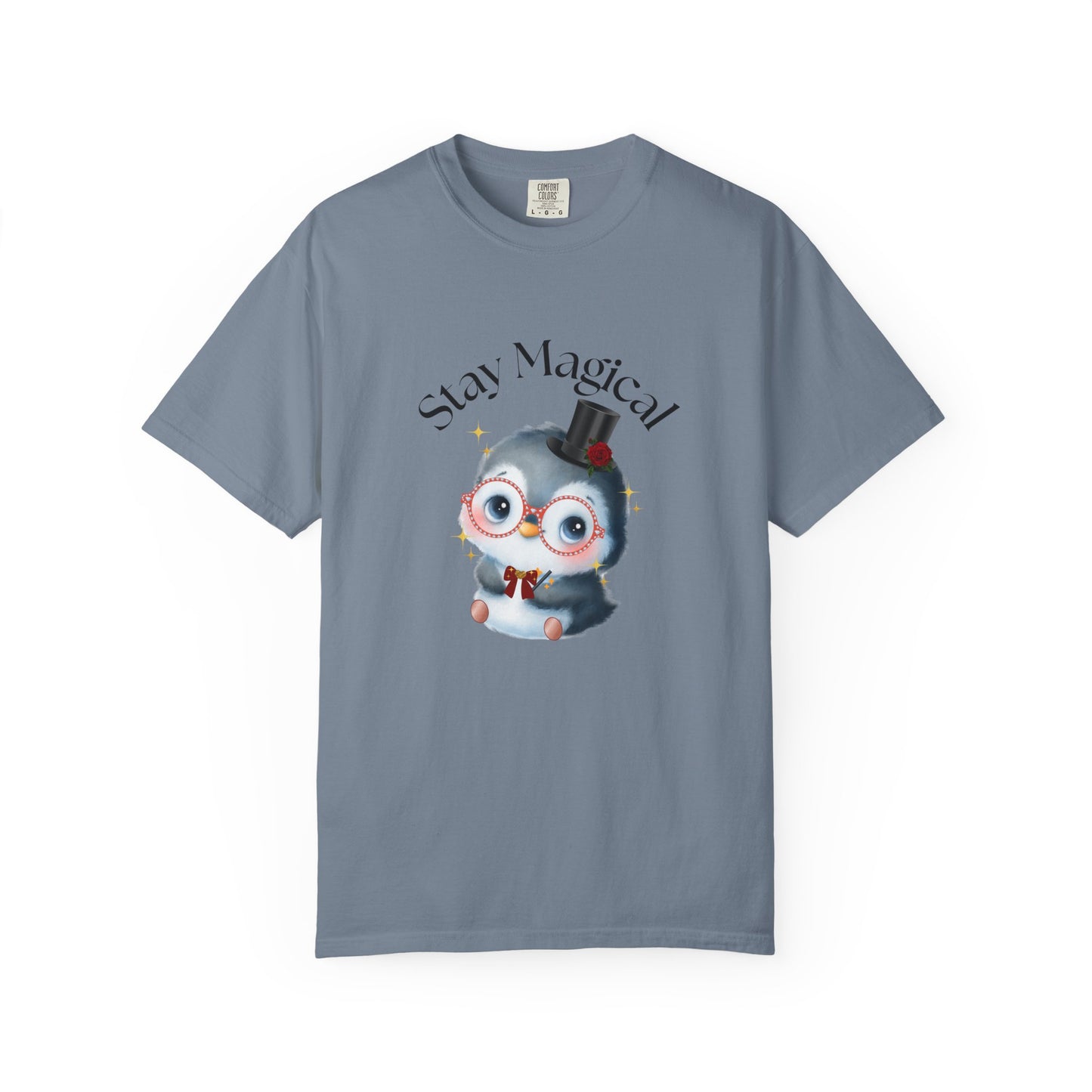 Graphic T-Shirt - Stay Magical Penguin Design