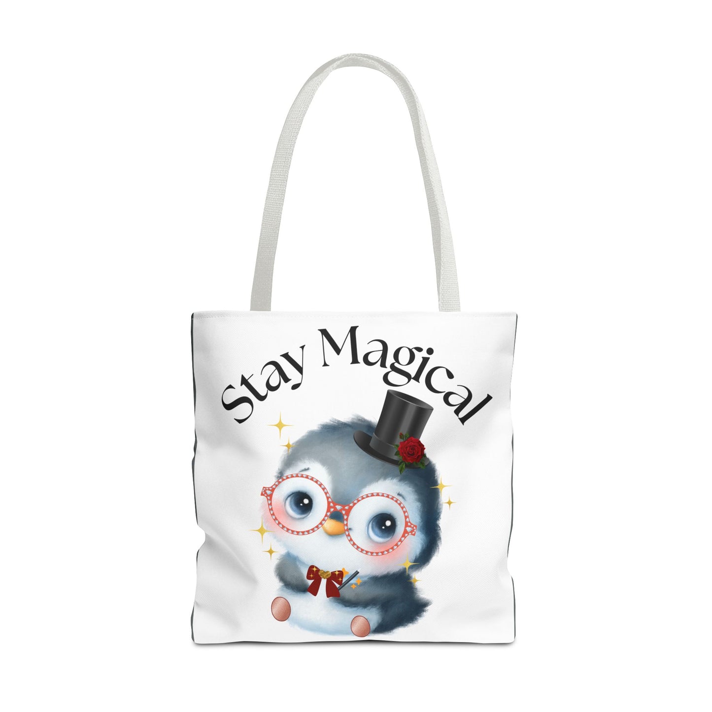 Penguin Tote Bag - Stay Magical Design