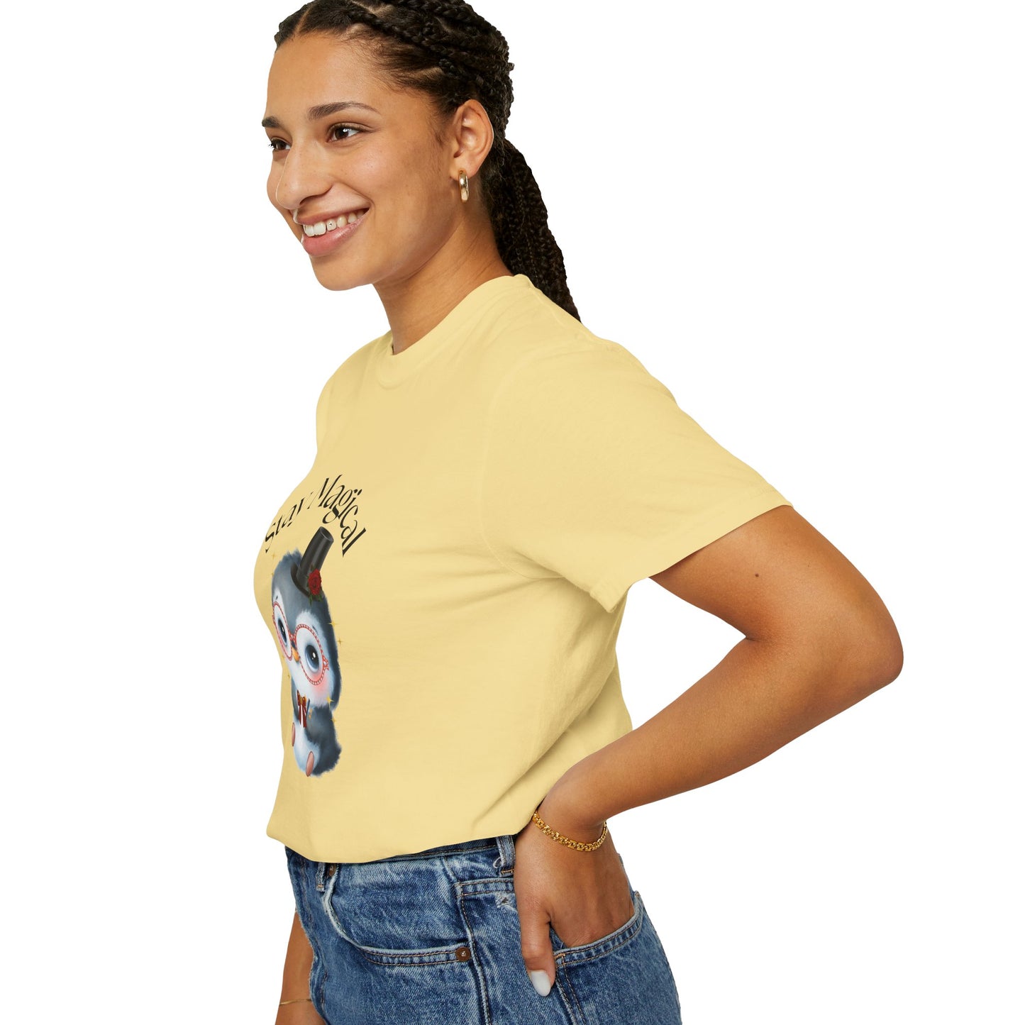Graphic T-Shirt - Stay Magical Penguin Design