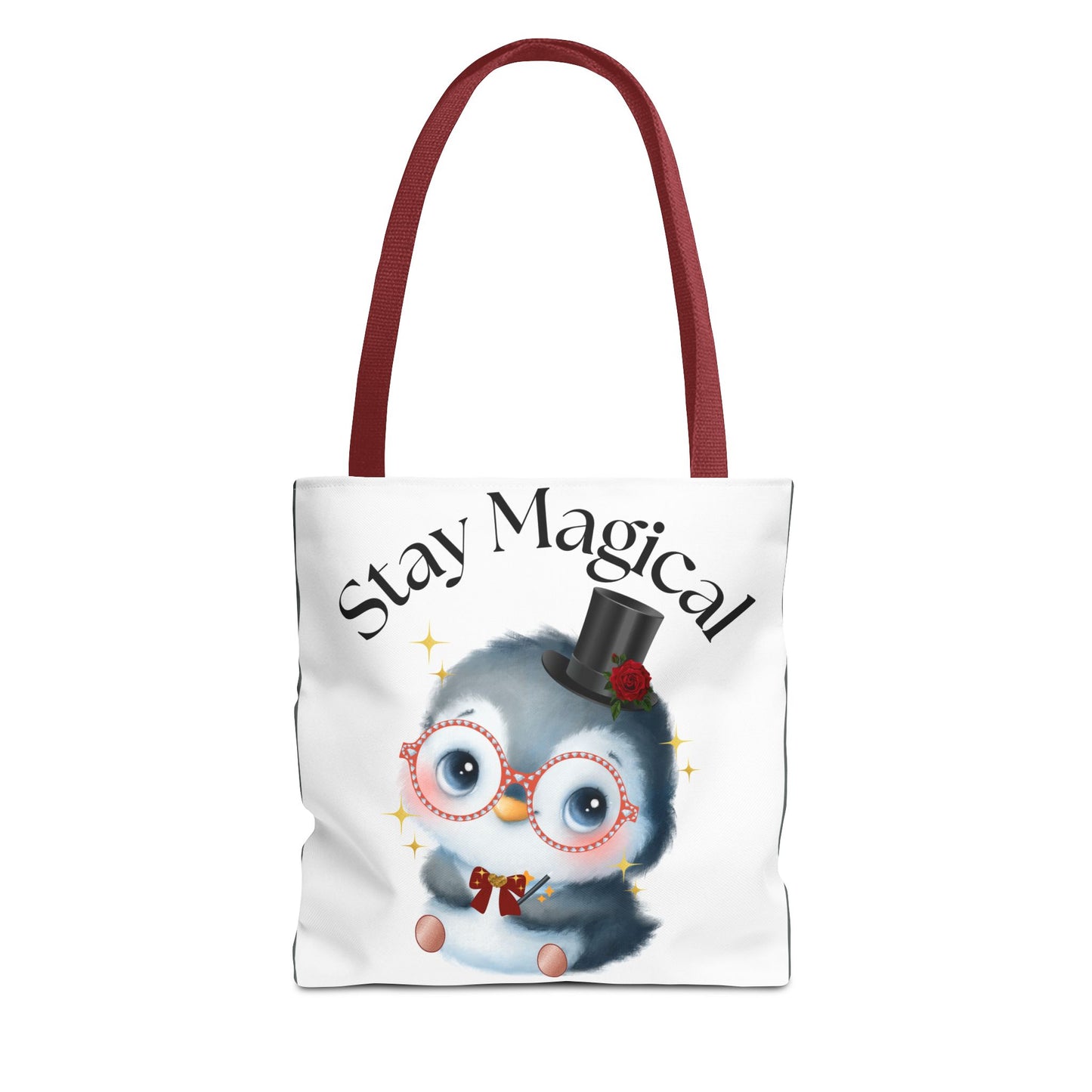 Penguin Tote Bag - Stay Magical Design