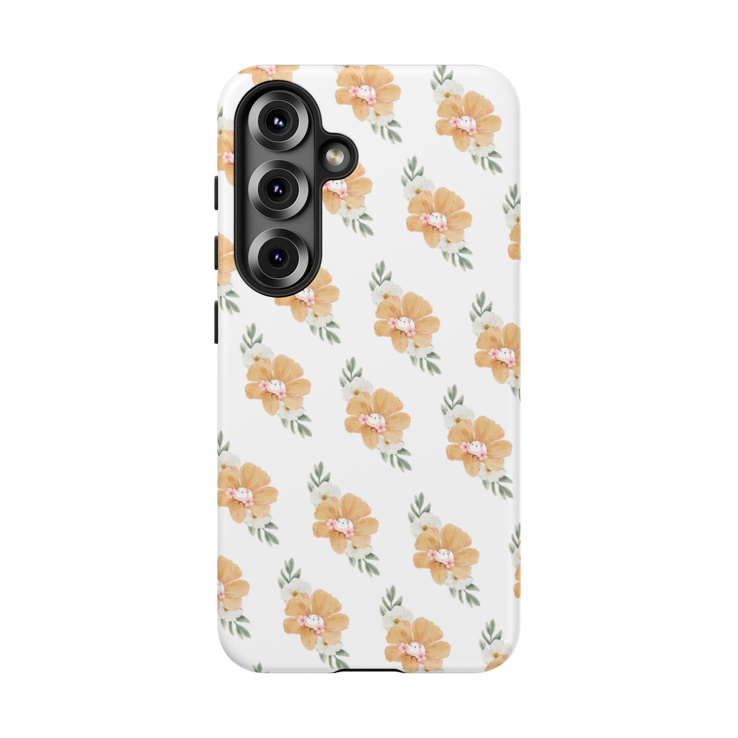 Phone Cases with Adorable Hamster and Flowers Pattern