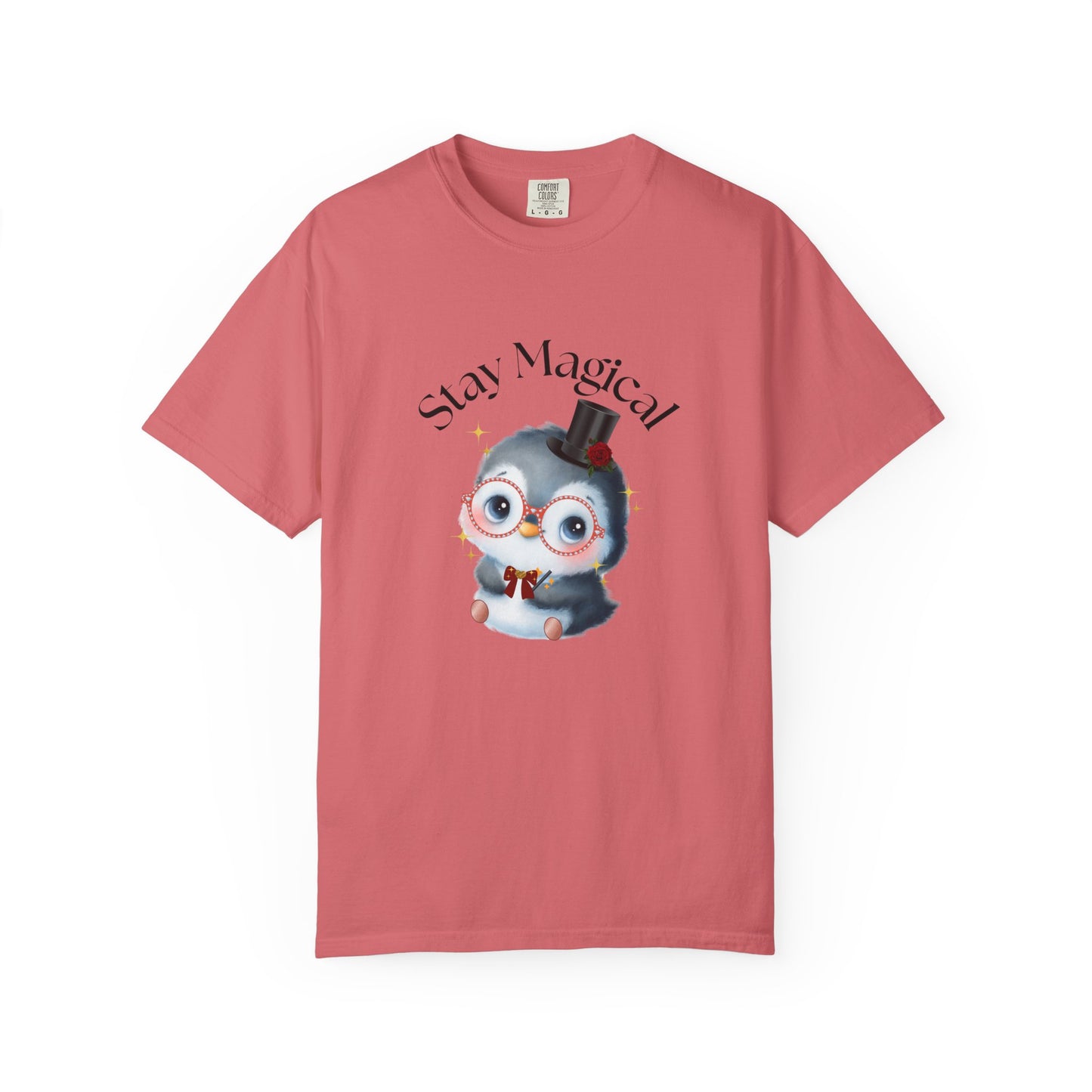 Graphic T-Shirt - Stay Magical Penguin Design