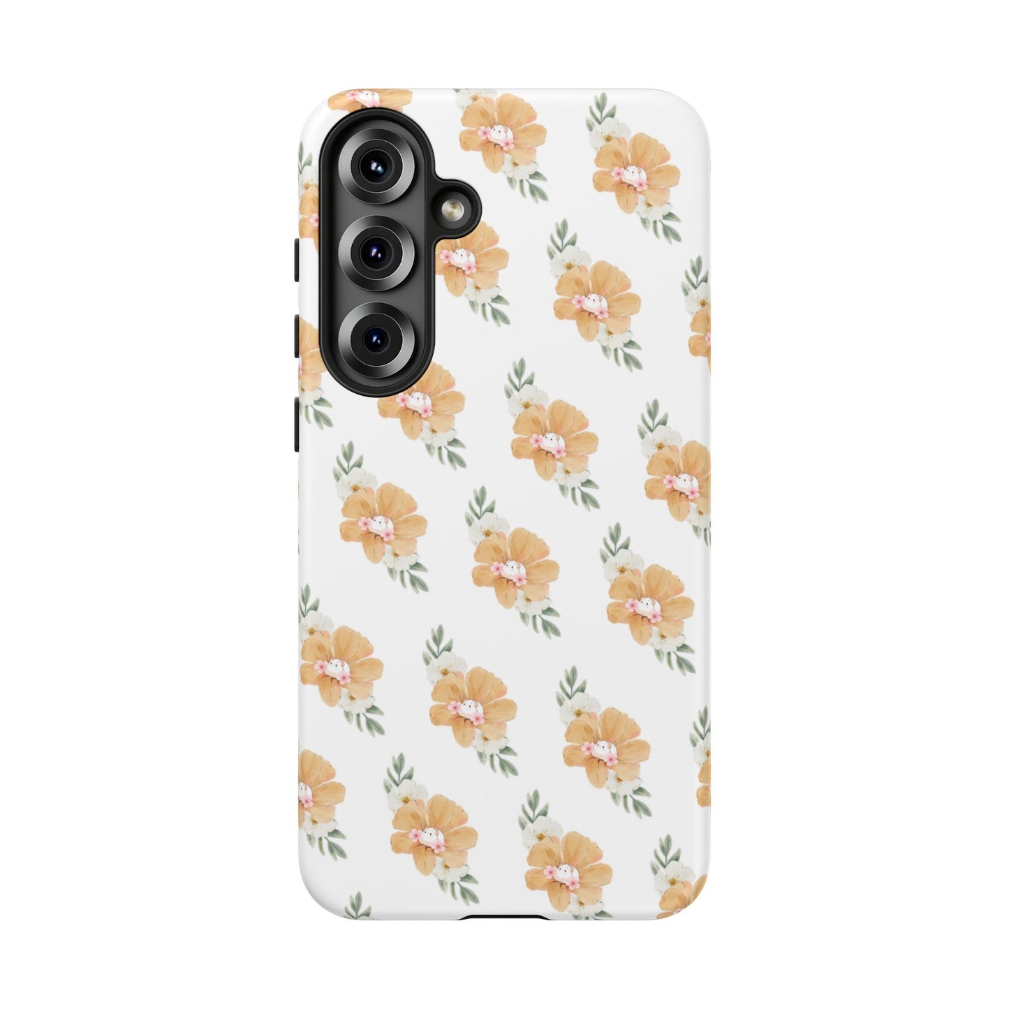 Phone Cases with Adorable Hamster and Flowers Pattern