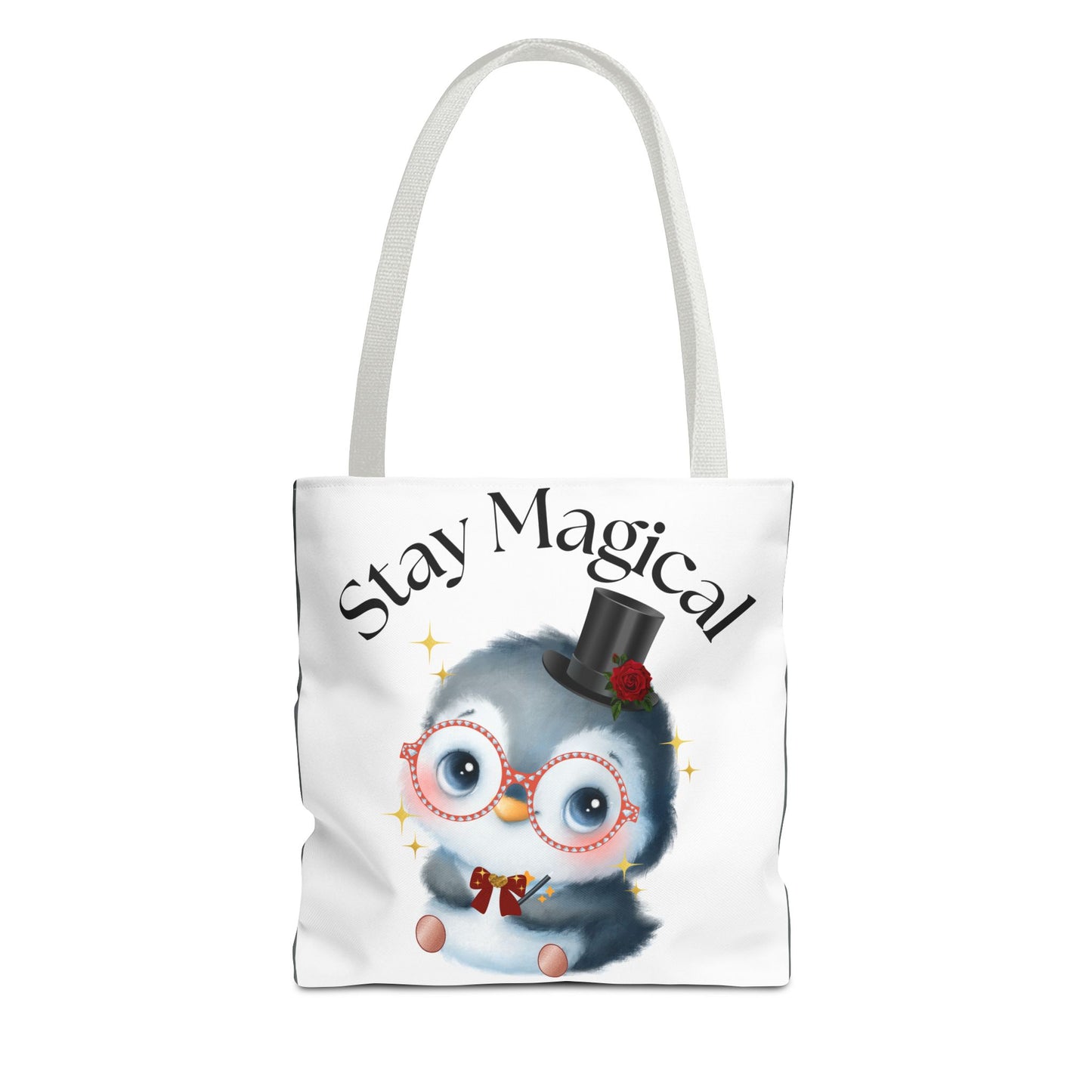 Penguin Tote Bag - Stay Magical Design