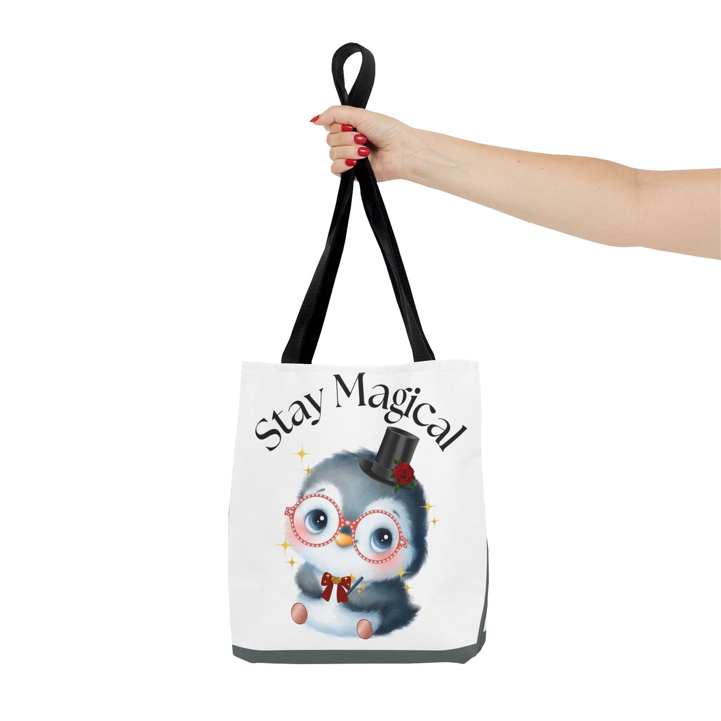 Penguin Tote Bag - Stay Magical Design