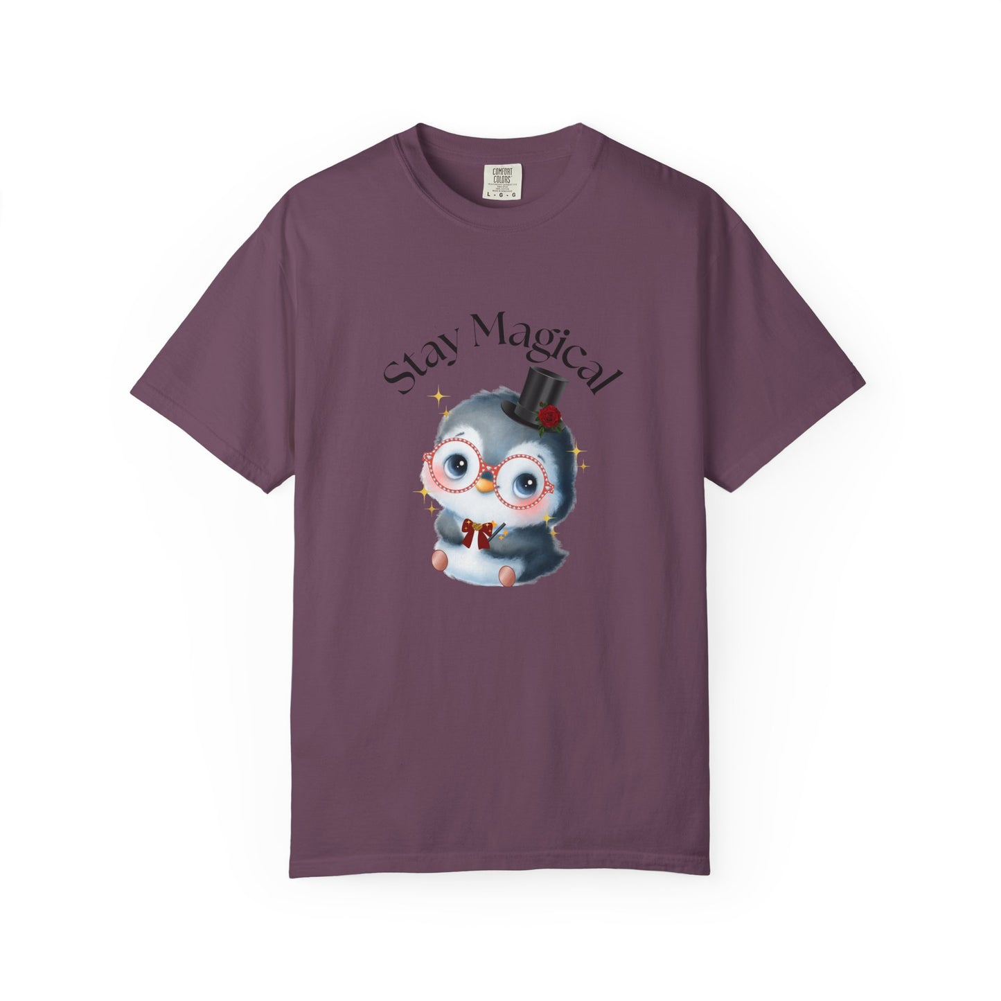 Graphic T-Shirt - Stay Magical Penguin Design