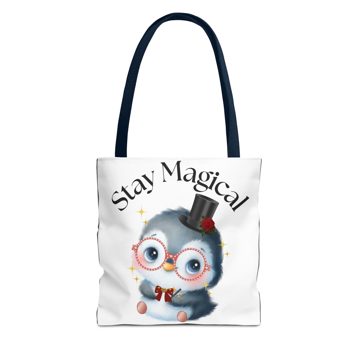 Penguin Tote Bag - Stay Magical Design
