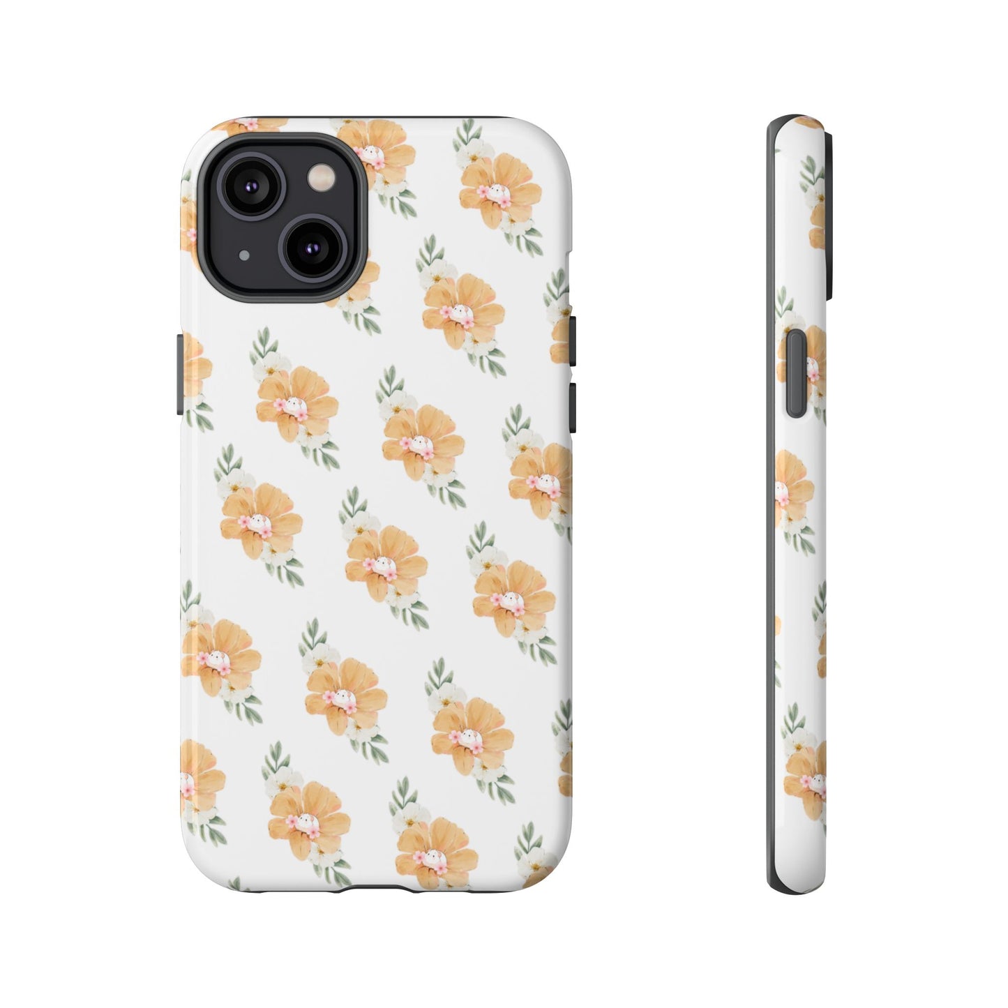 Phone Cases with Adorable Hamster and Flowers Pattern