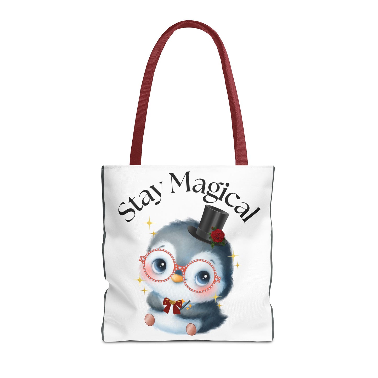 Penguin Tote Bag - Stay Magical Design