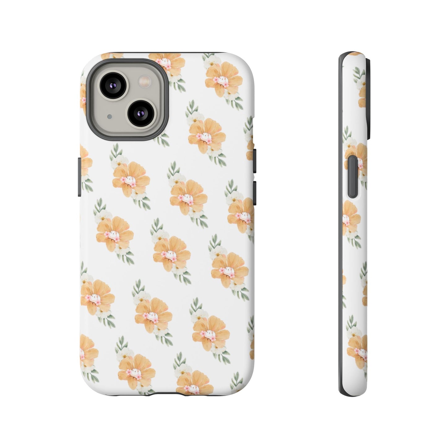 Phone Cases with Adorable Hamster and Flowers Pattern