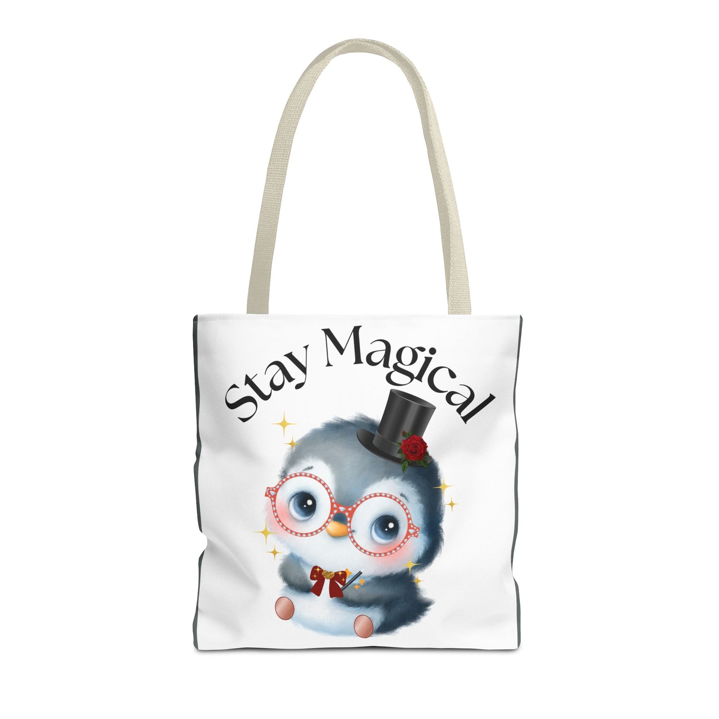 Penguin Tote Bag - Stay Magical Design