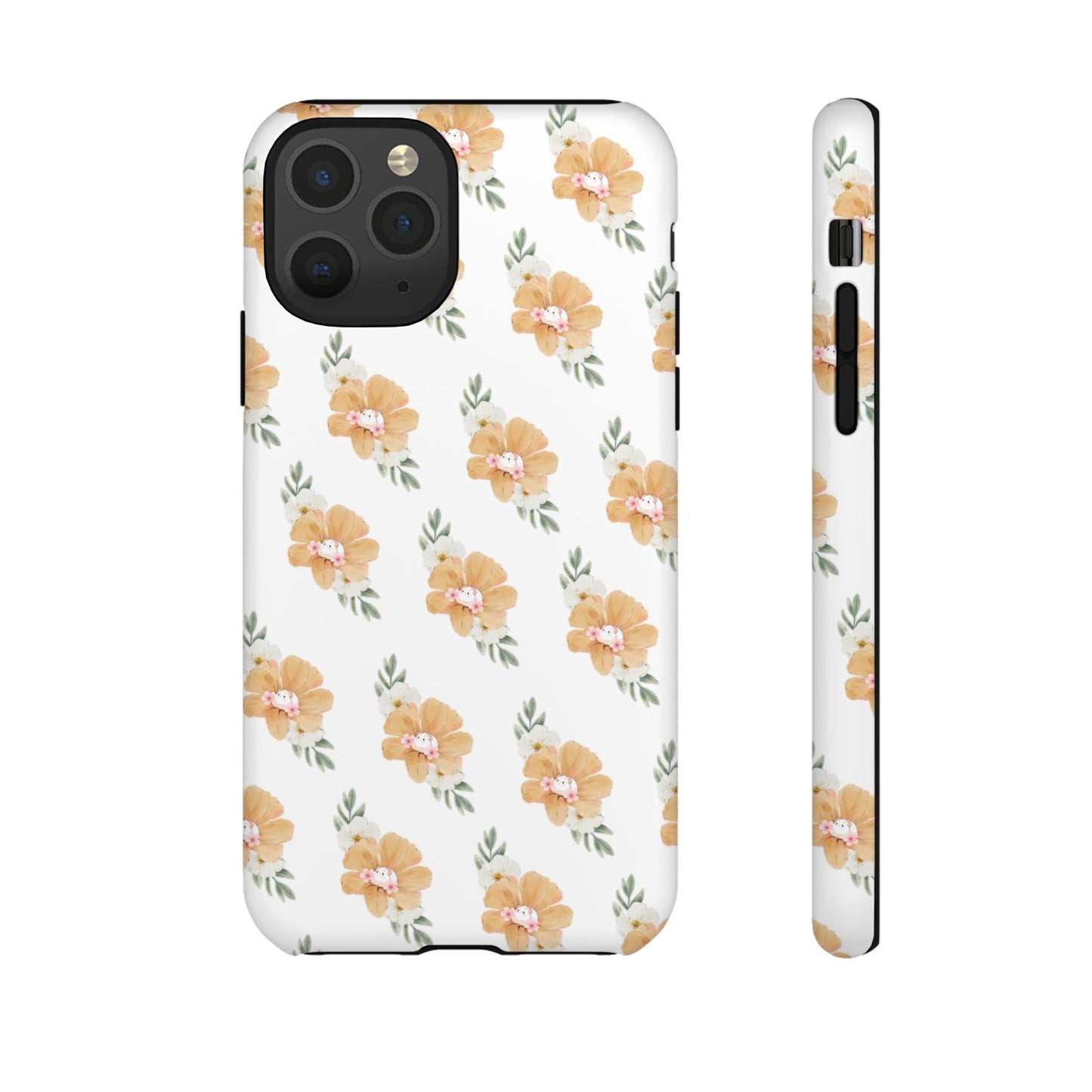 Phone Cases with Adorable Hamster and Flowers Pattern
