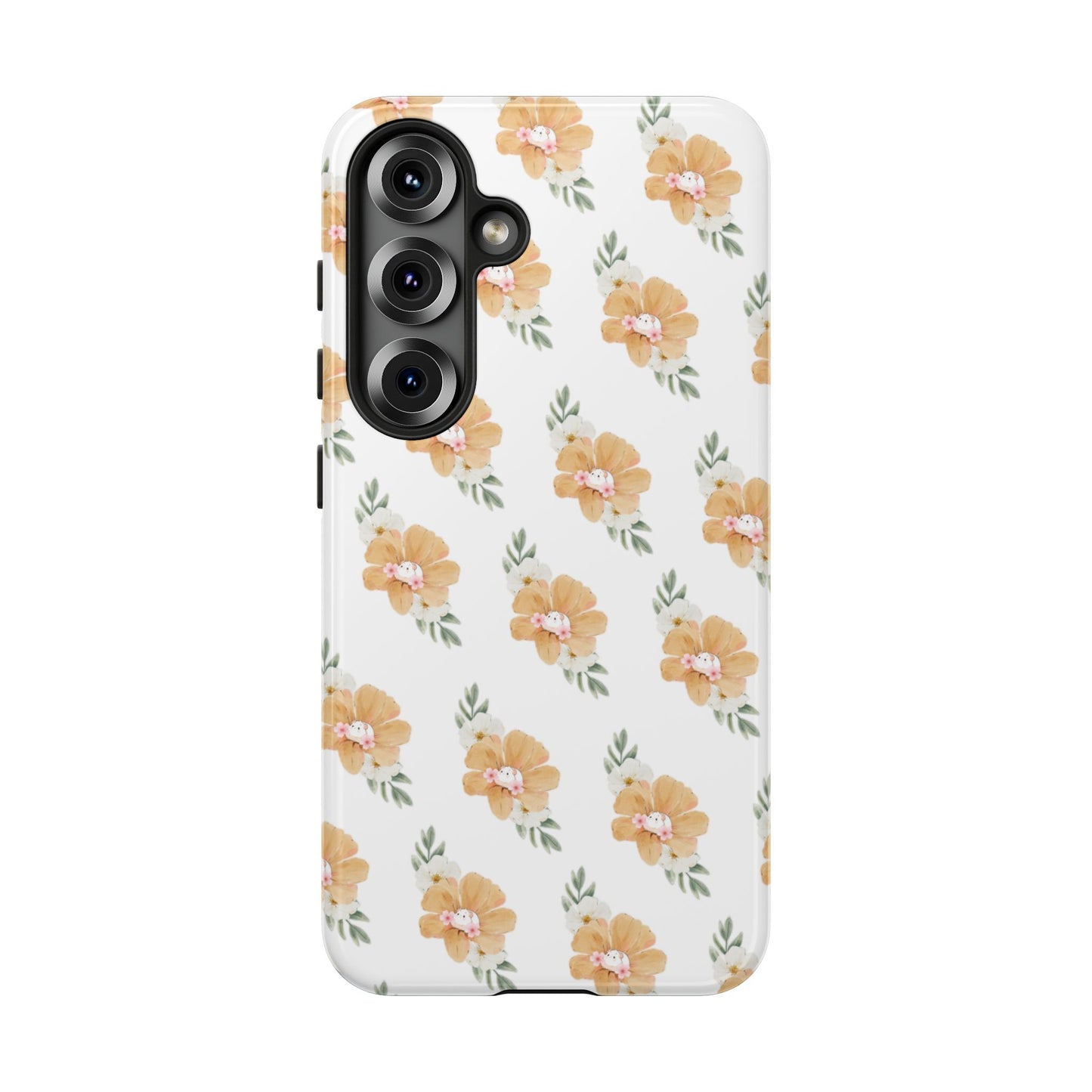 Phone Cases with Adorable Hamster and Flowers Pattern