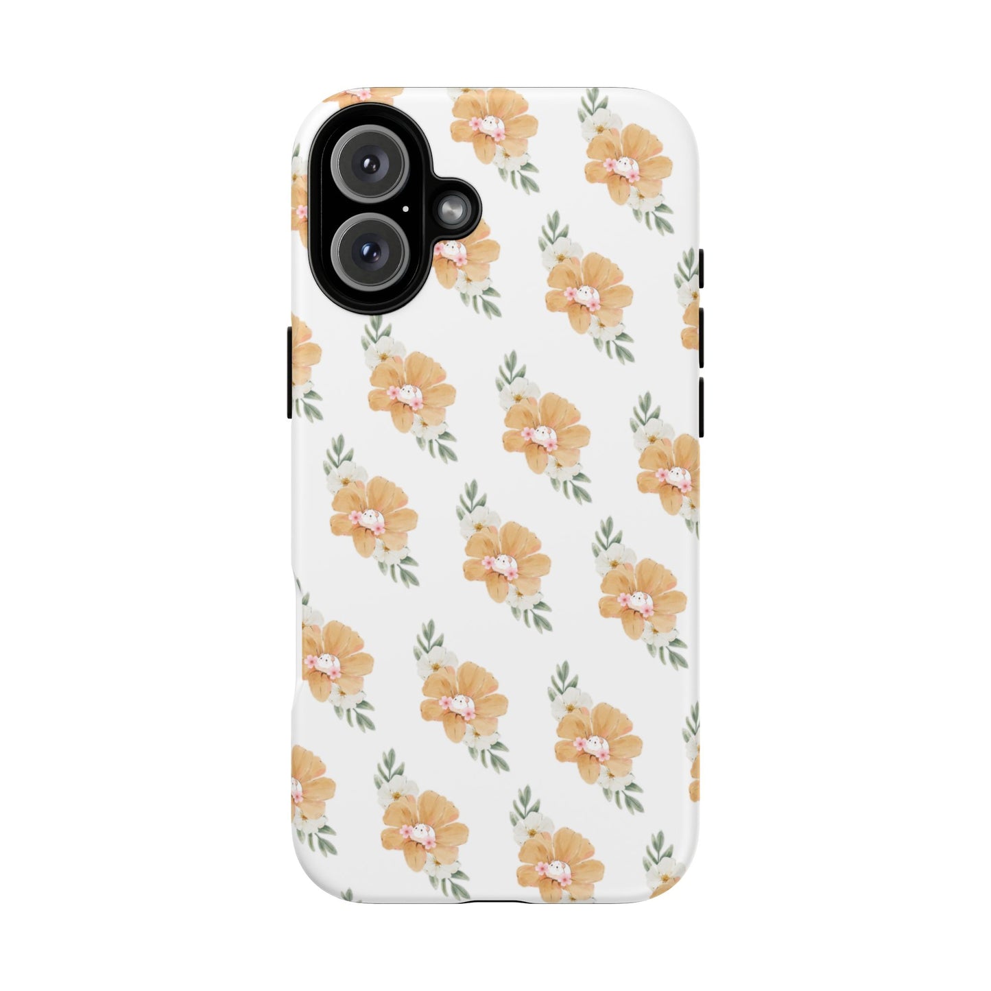 Phone Cases with Adorable Hamster and Flowers Pattern