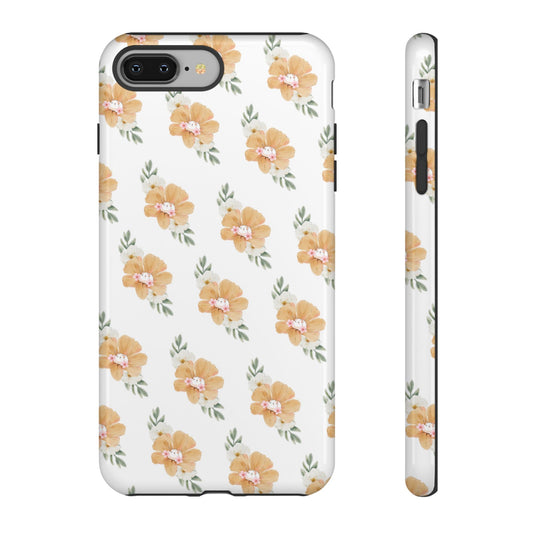 Phone Cases with Adorable Hamster and Flowers Pattern