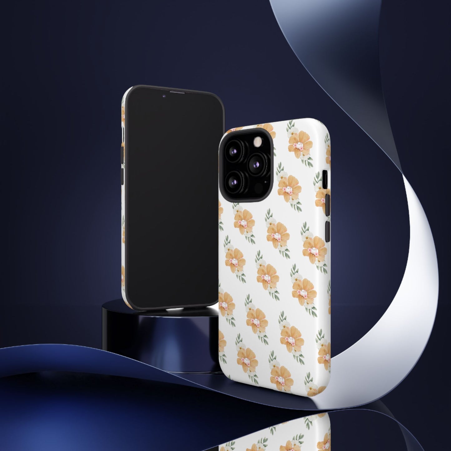 Phone Cases with Adorable Hamster and Flowers Pattern