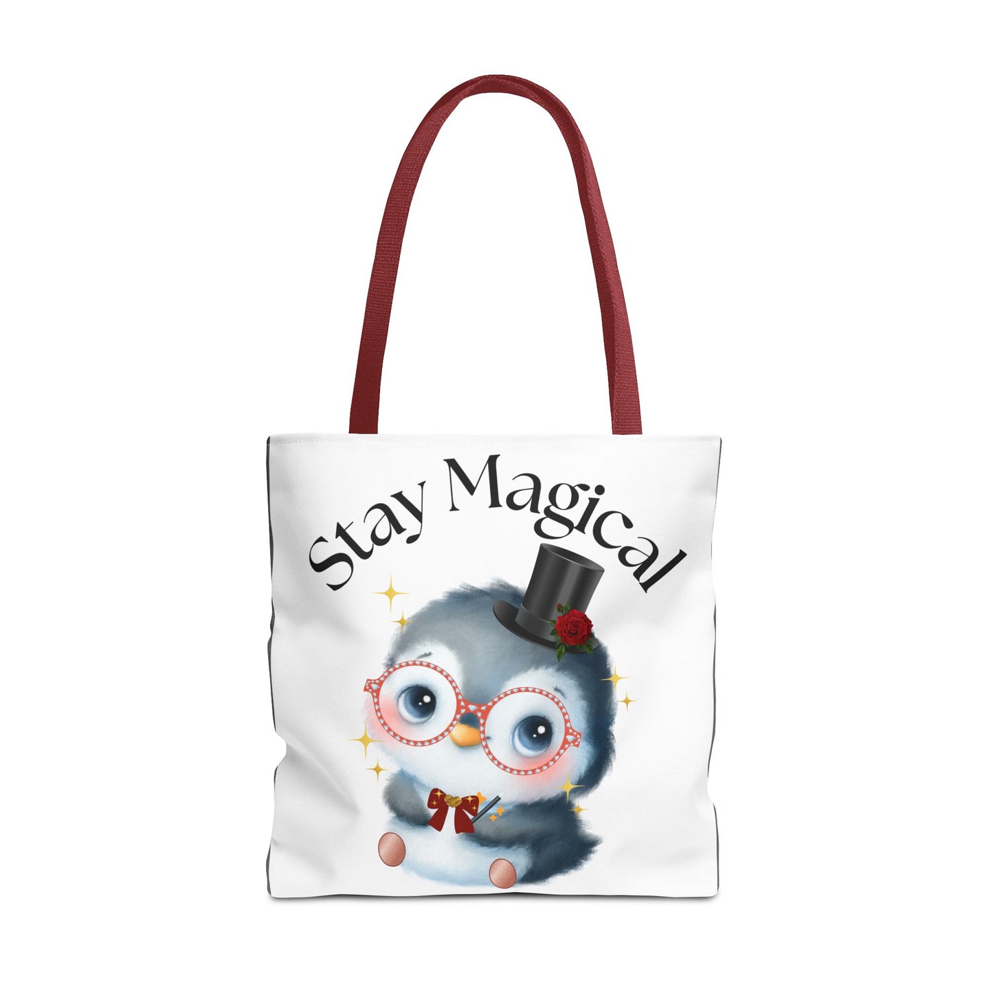 Penguin Tote Bag - Stay Magical Design