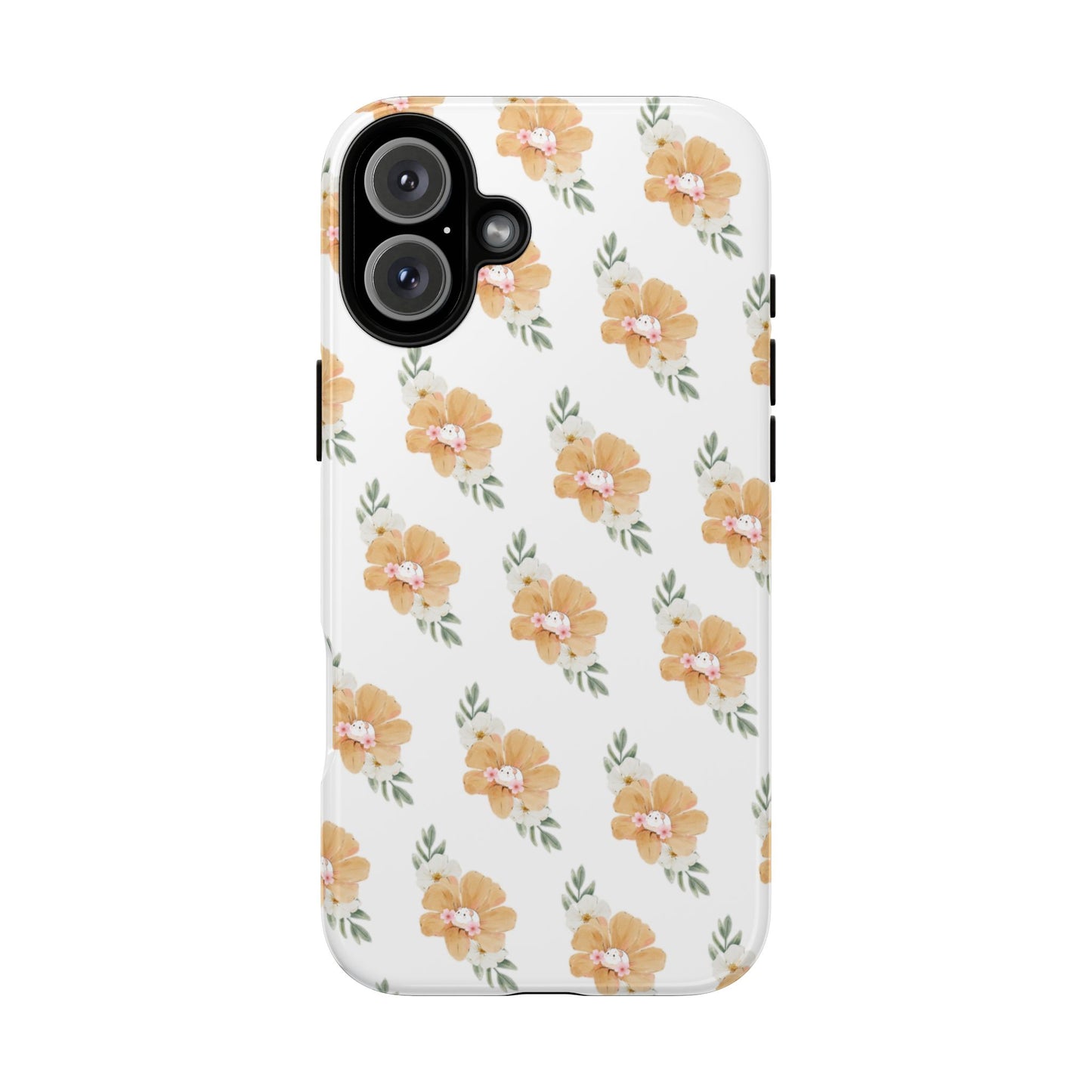 Phone Cases with Adorable Hamster and Flowers Pattern