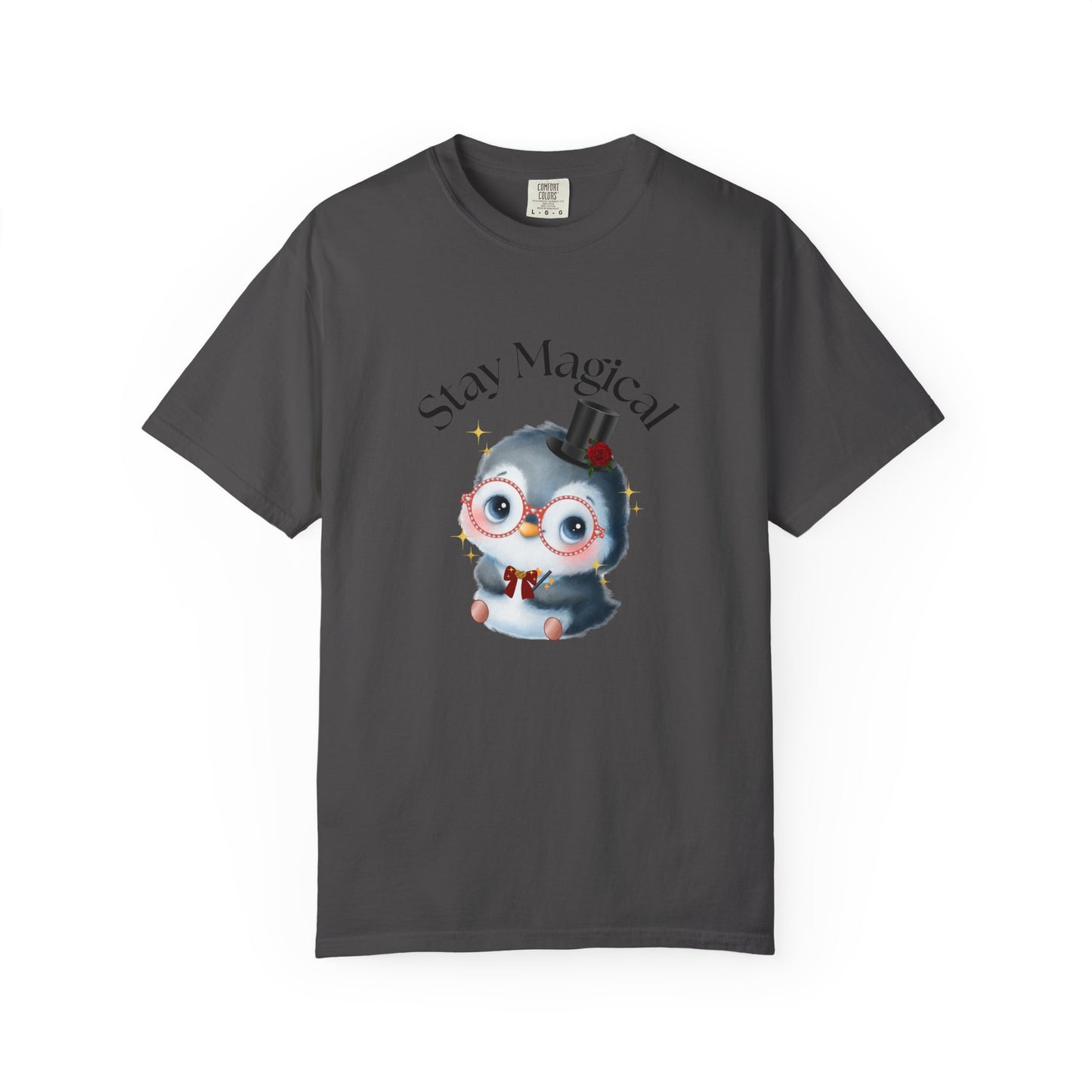 Graphic T-Shirt - Stay Magical Penguin Design