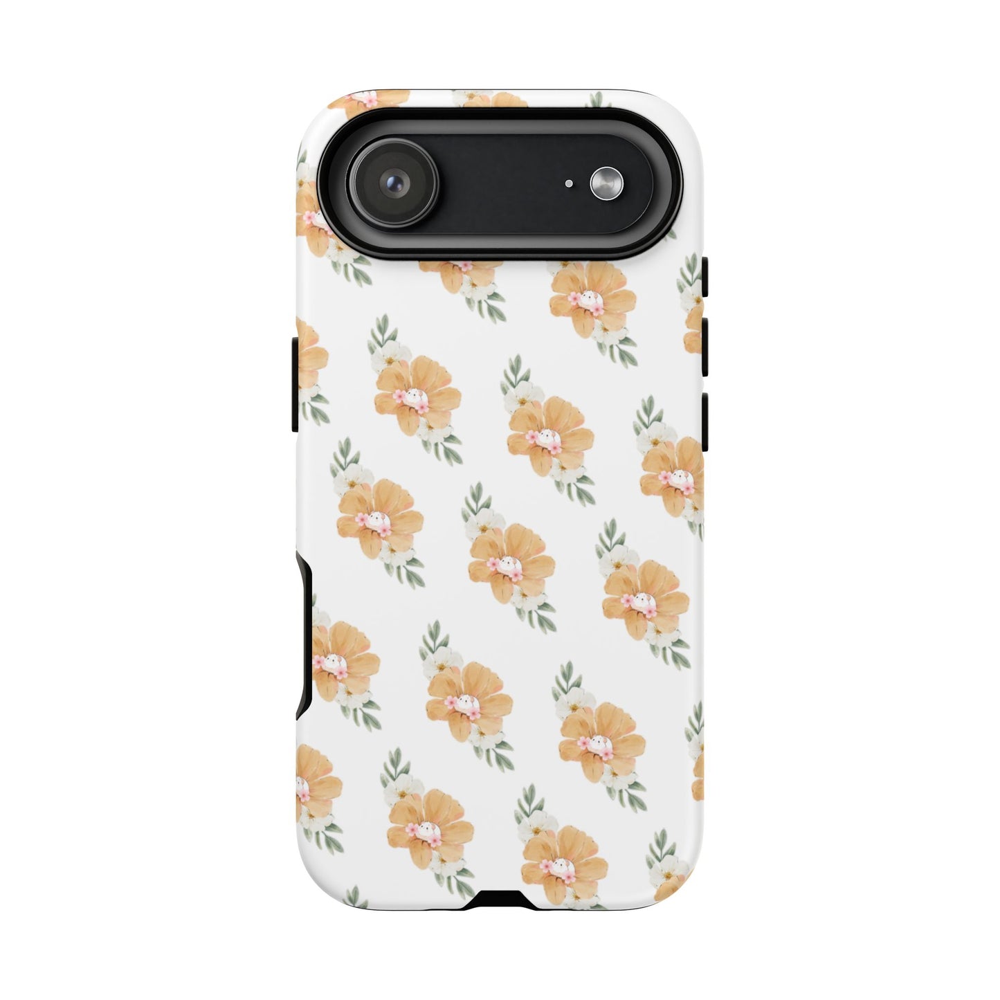 Phone Cases with Adorable Hamster and Flowers Pattern