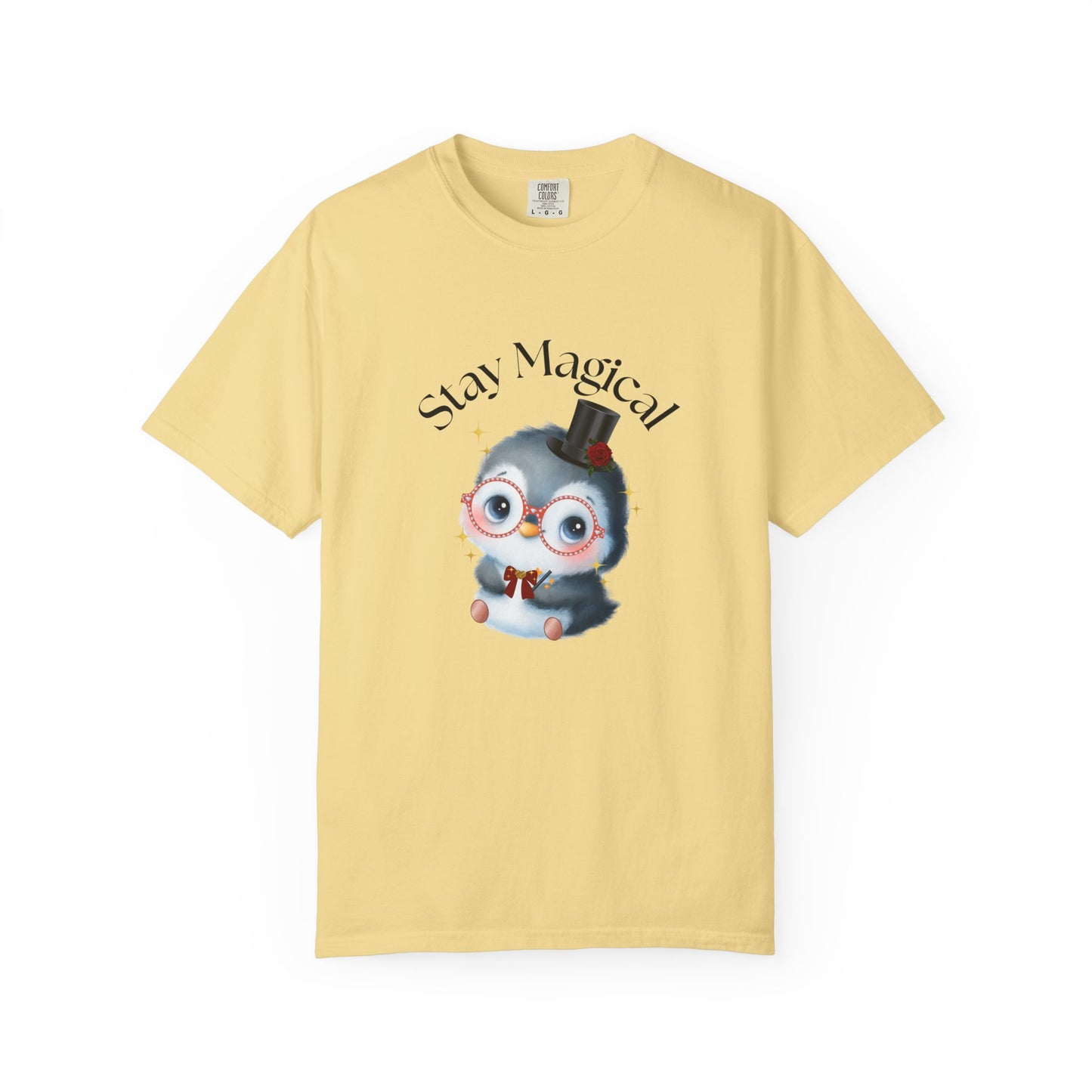 Graphic T-Shirt - Stay Magical Penguin Design