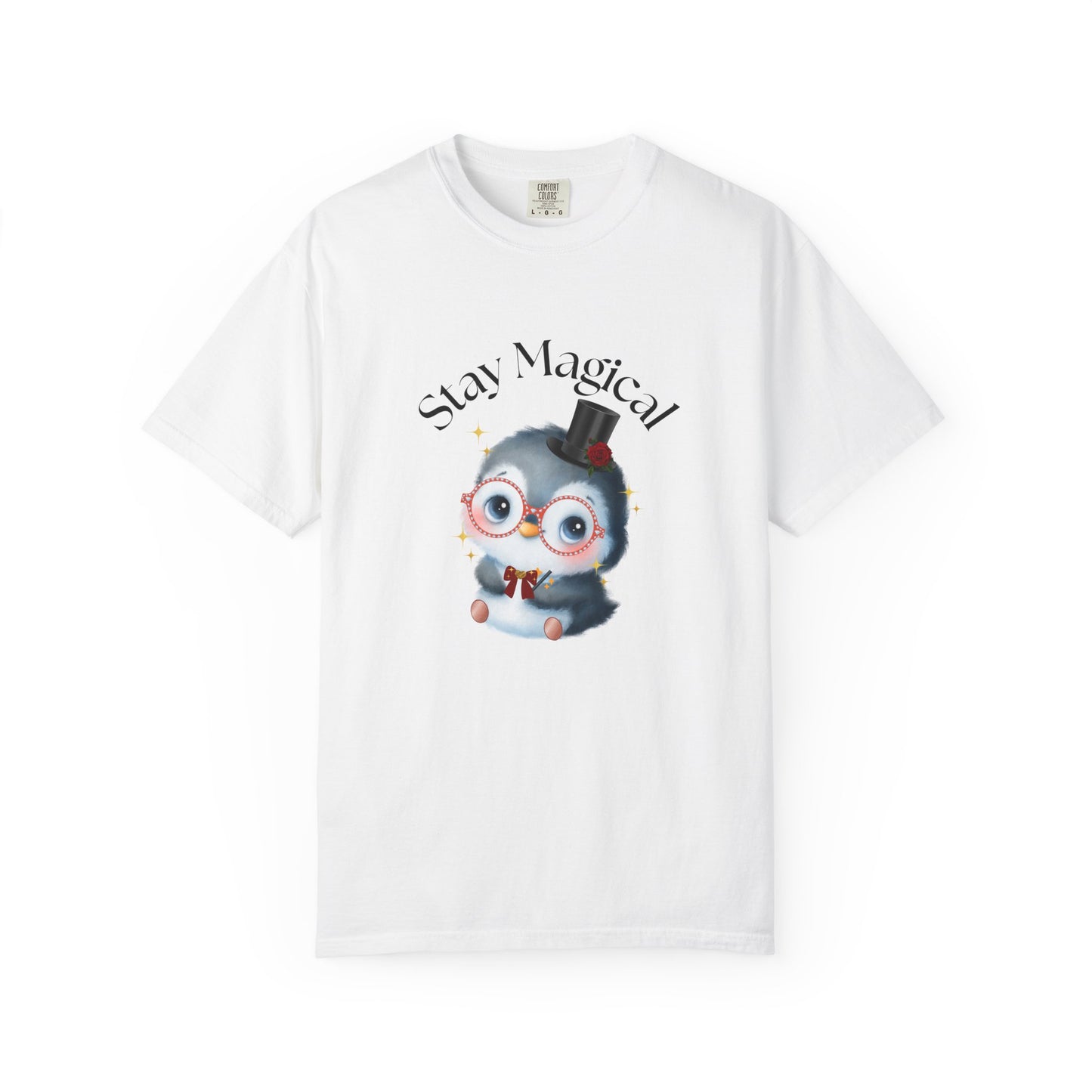 Graphic T-Shirt - Stay Magical Penguin Design